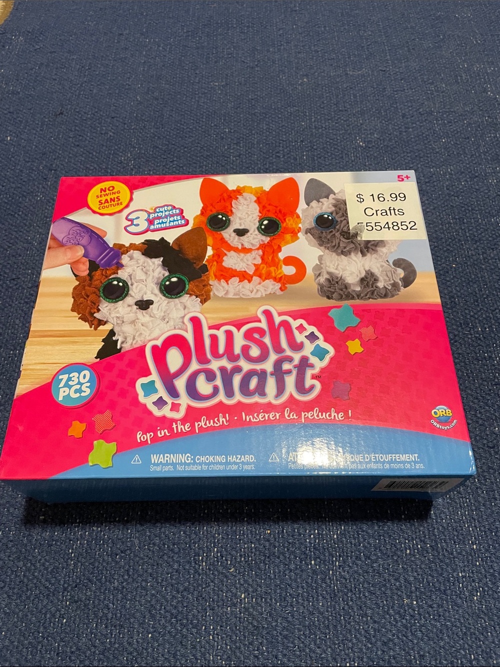 Kids Craft Kit - Pink/Blue Box